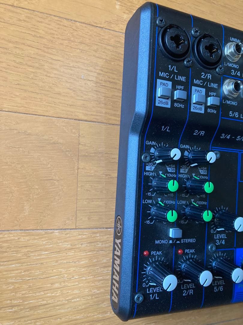 YAMAHA MG06 ミキサー 6チャンネル