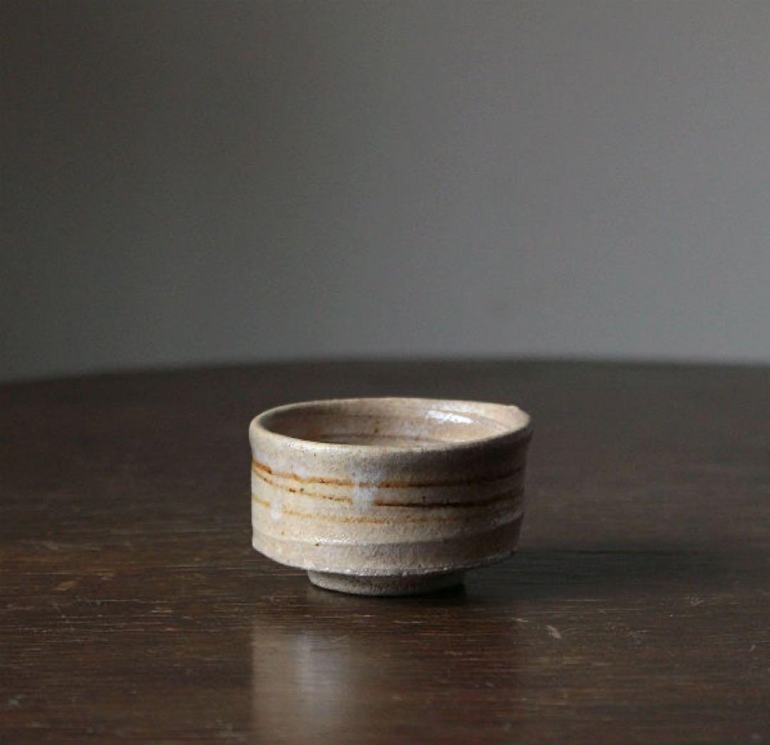 輪線文 桶盃 半筒盃 盃 ぐい呑み ちょこ 酒器 古美術 古道具 アンティーク