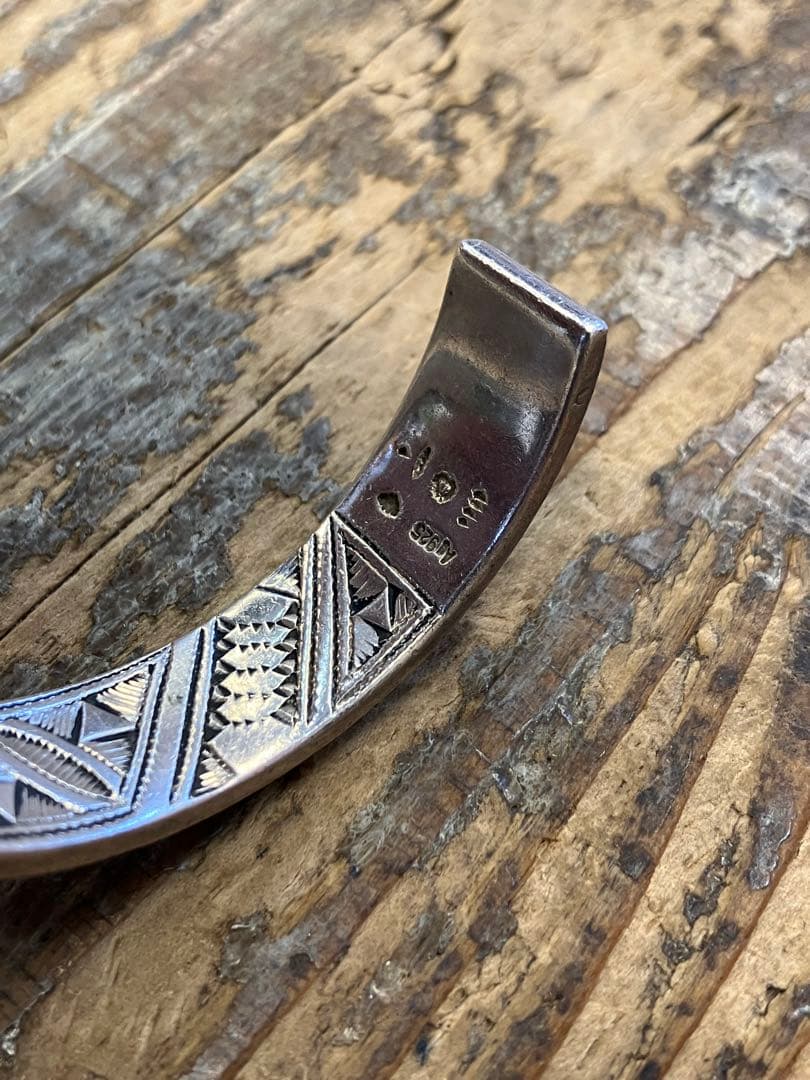 HERMES エルメス バングル トゥアレグ シルバー925 ユニセックス