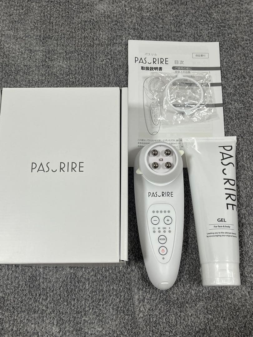 最新 美顔器 パスリル PASURIRE