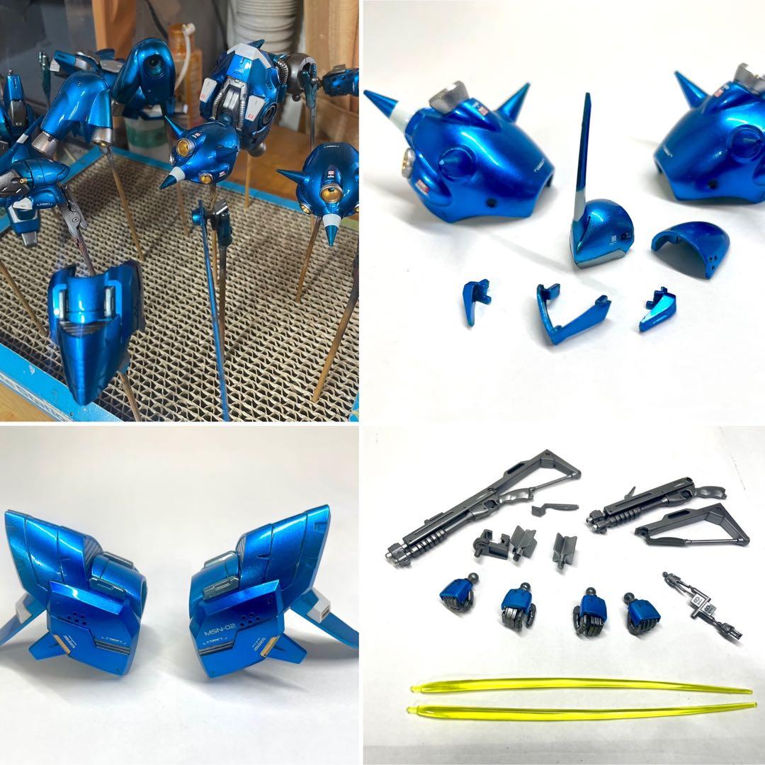 ＭＧ 1/100 ケンプファー・シュヴェーア　キャンディブルー全塗装　完成品