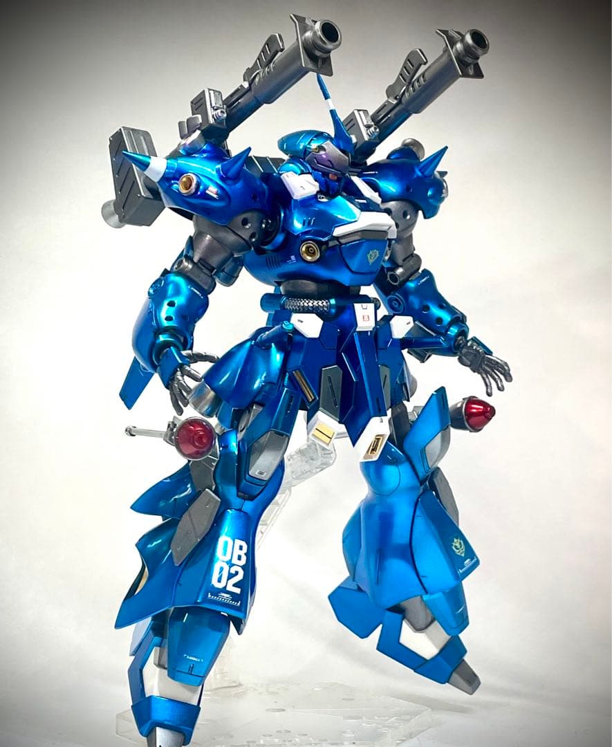 ＭＧ 1/100 ケンプファー・シュヴェーア　キャンディブルー全塗装　完成品