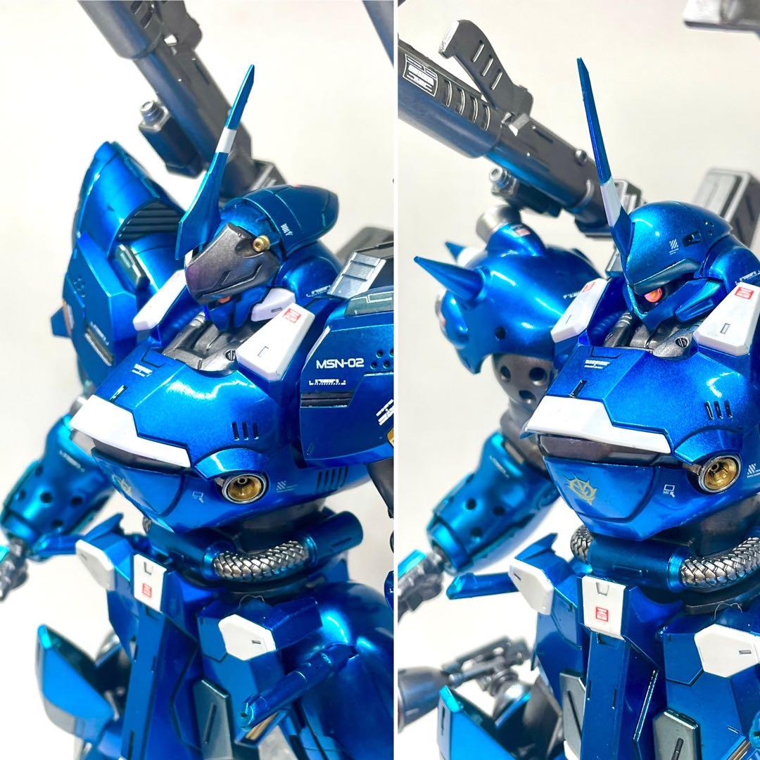 ＭＧ 1/100 ケンプファー・シュヴェーア　キャンディブルー全塗装　完成品