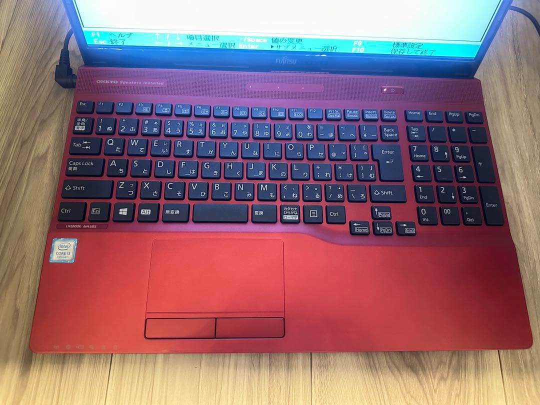 【ジャンク】LIFEBOOK FMV-A45B3R ノートPC