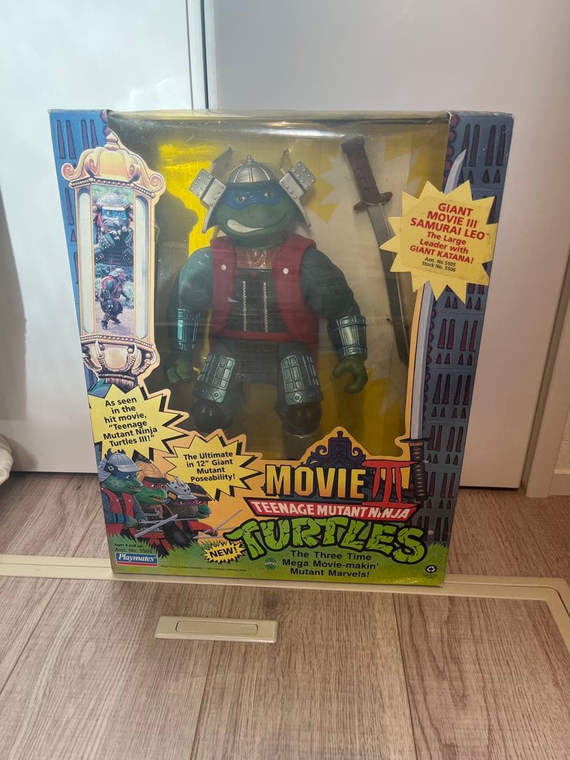 GIANT MOVIEⅢ SAMURAI レオナルド　フィギュア タートルズ