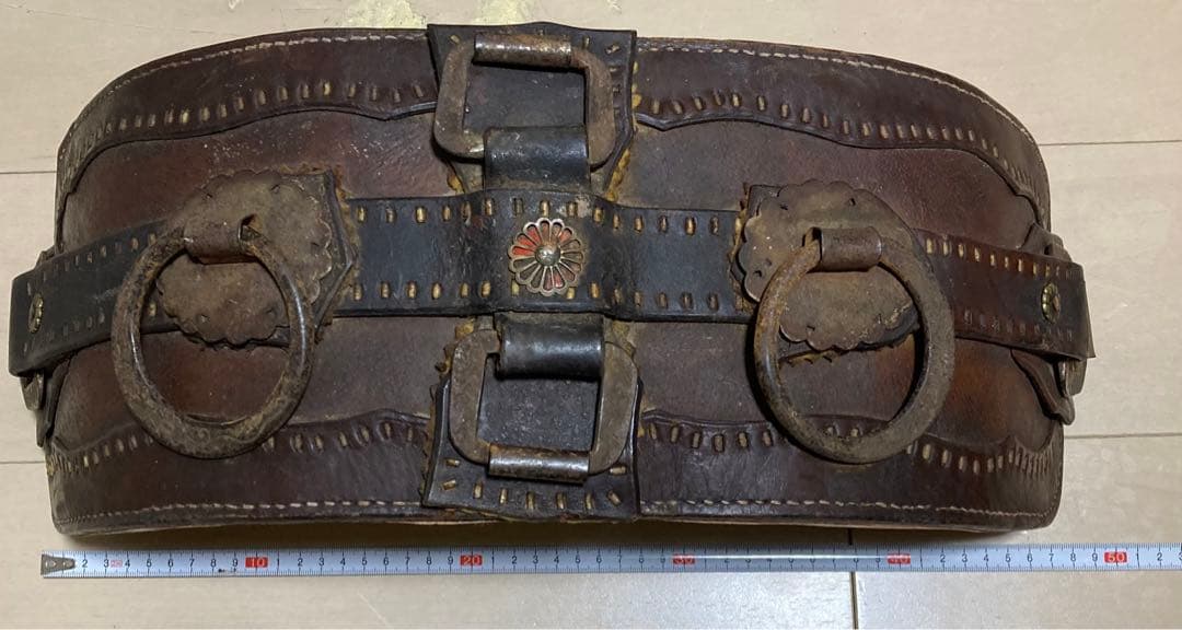 アンティーク　馬場鞍馬具　ポニー用年代物　二つセット