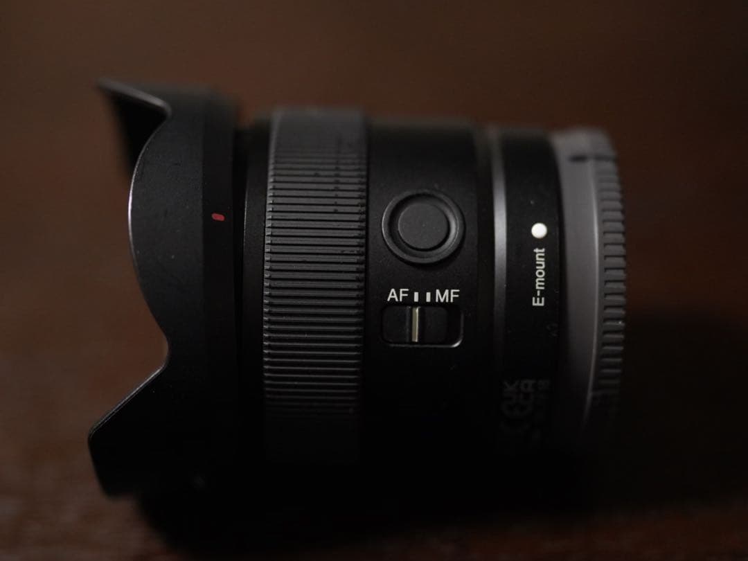 【最終値下げ】SONY E 11mm F1.8 広角単焦点レンズ