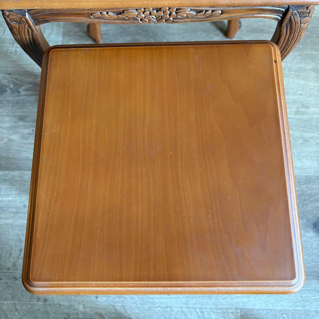 猫脚クラシック　ネストテーブル　サイドテーブル