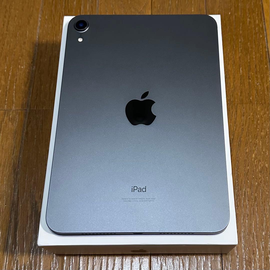 iPad mini 6 256GB スペースグレイ 90% 純正完備 美品