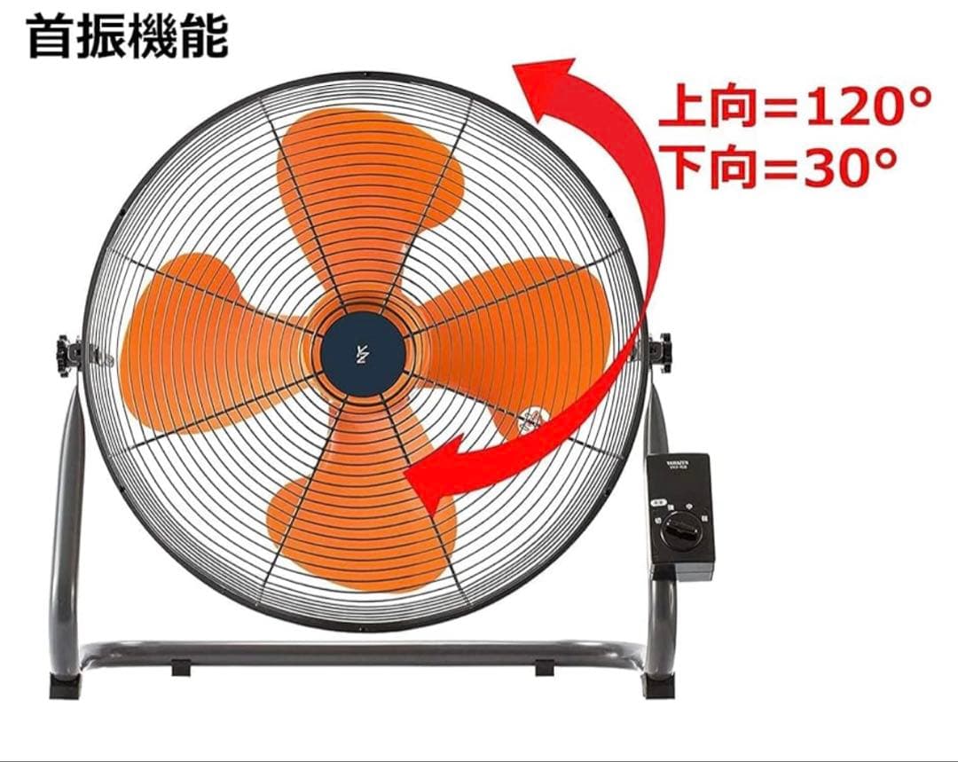 山善 YKY-4510 工業用扇風機 サーキュレーター　　　扇風機　45cm