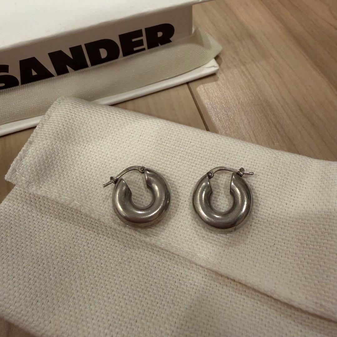 JIL SANDER フープピアス