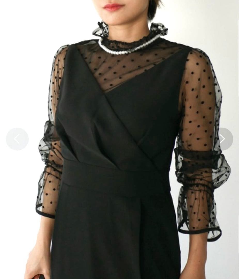 美品　My shawty moana lace pencil dress