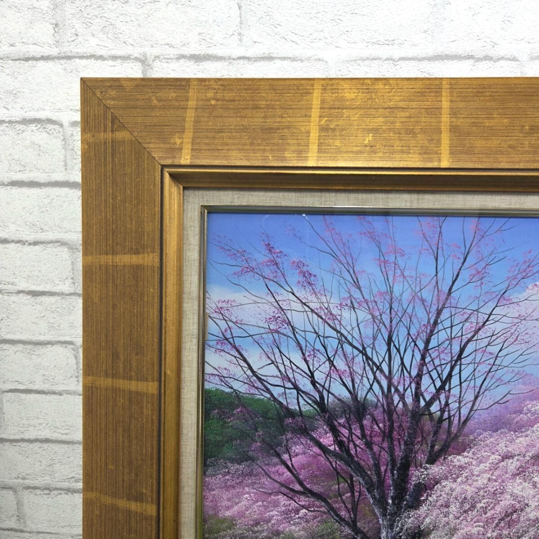h*u様 寺井孝「高台寺の桜」額装絵画 サイン入り