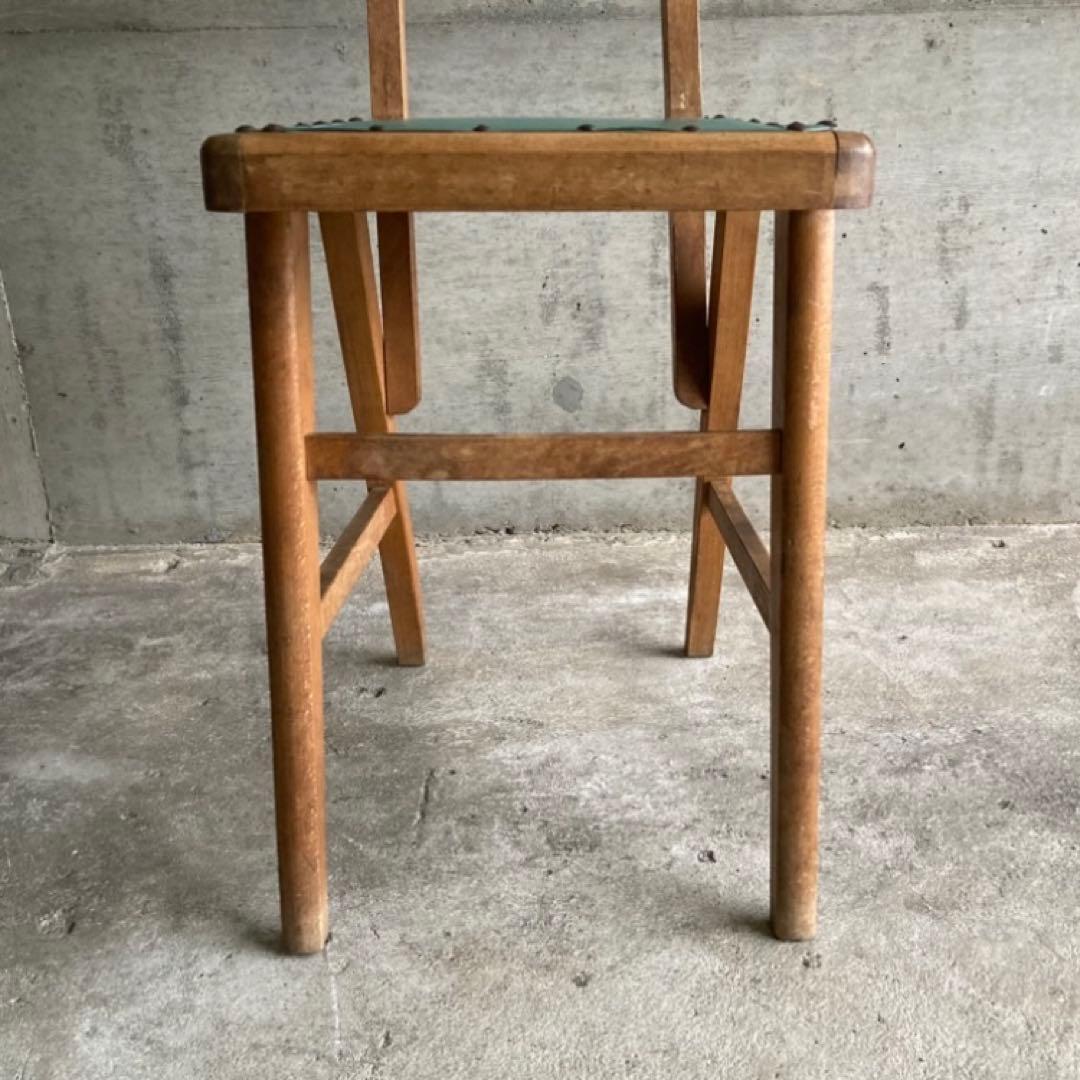 オールドマルニ チェア 椅子 背もたれ 木製 家具 レトロ ヴィンテージ