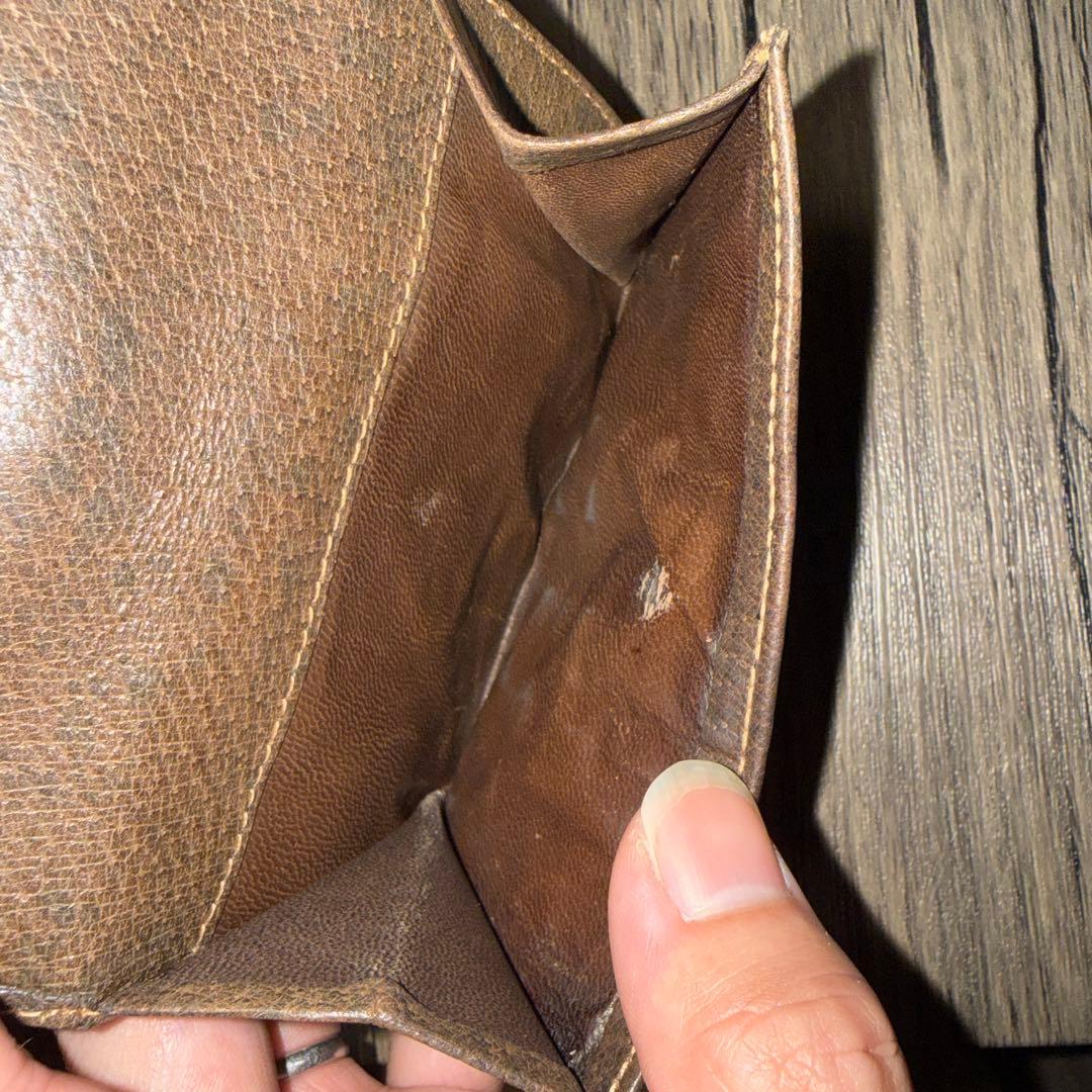 年末価格　美品 GUCCI オールドグッチ ミニ財布 二つ折り財布