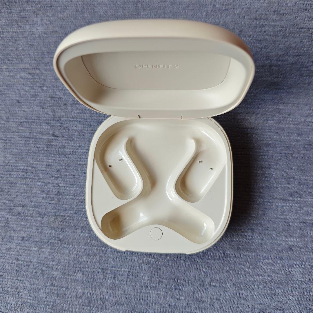 【最終値下げ】Shokz OpenFit 2 充電ケース ベージュ