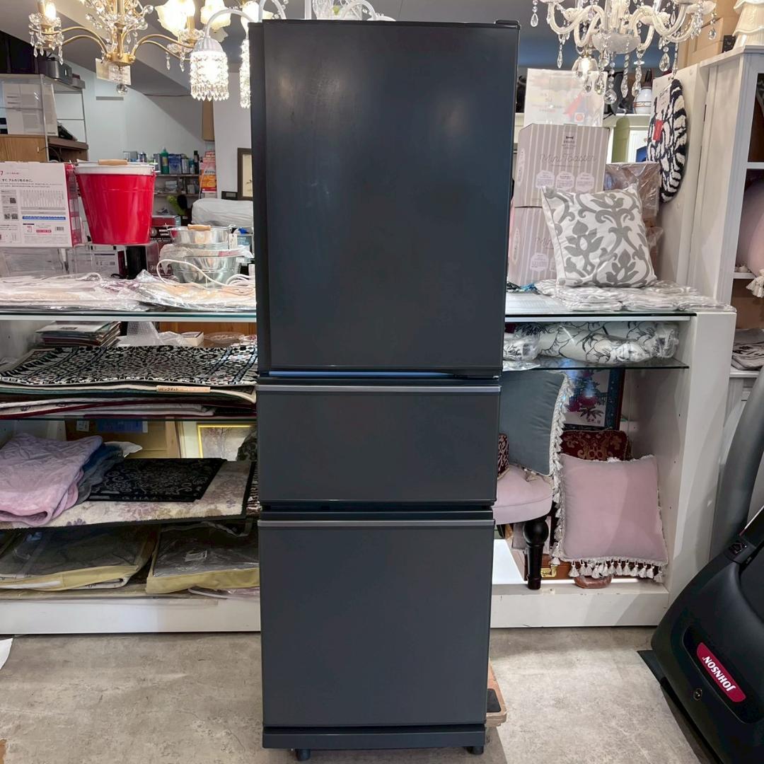 【美品】三菱 MR-CX27F-H ノンフロン 冷凍 冷蔵庫 272L 3ドア
