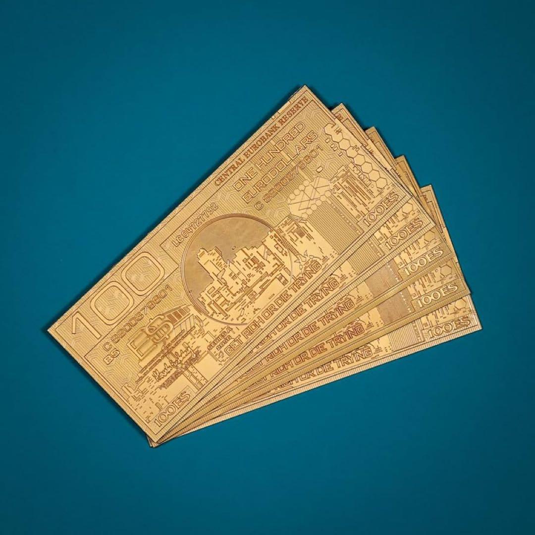 【未開封品】サイバーパンク2077 メタルユーロドル レプリカ