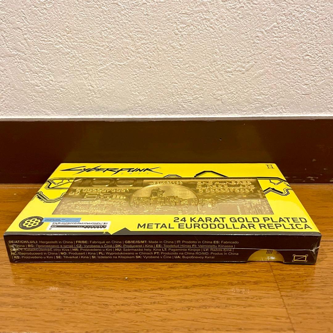 【未開封品】サイバーパンク2077 メタルユーロドル レプリカ