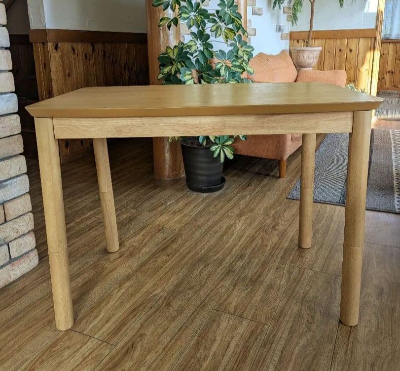 美品　ISSEIKI こたつテーブル 高さ調節　幅90cm　一生紀