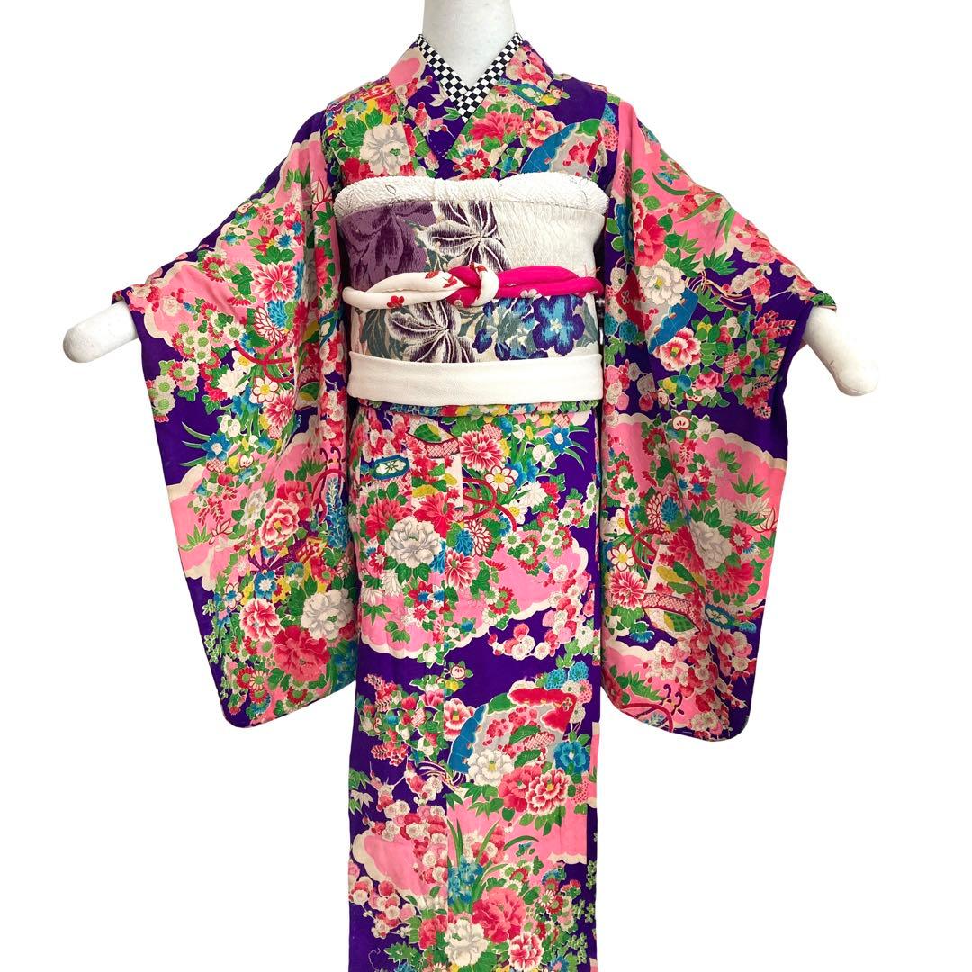 ★専用です★アンティーク女の子 子供着物 七五三 アンティーク着物 NO100