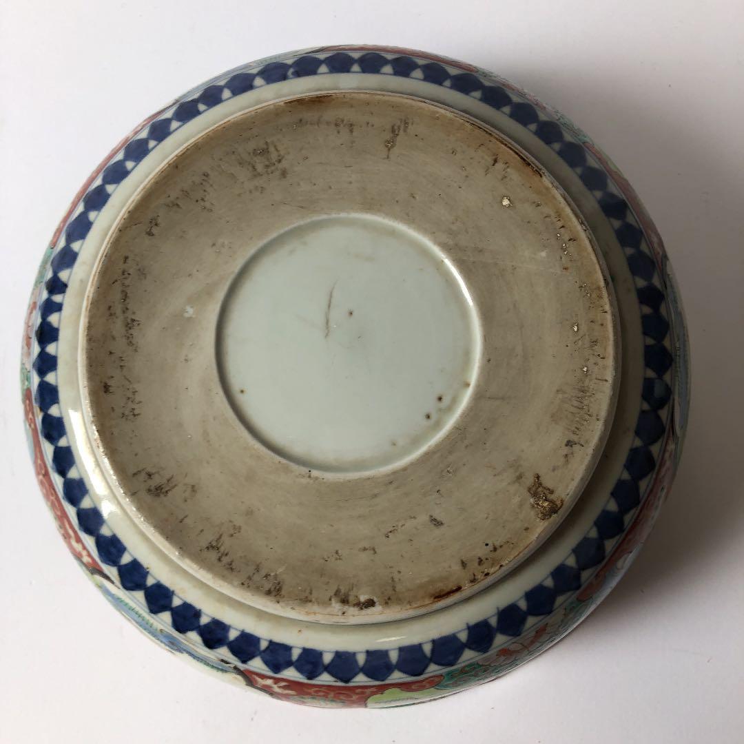 伊万里 大鉢 牡丹柄