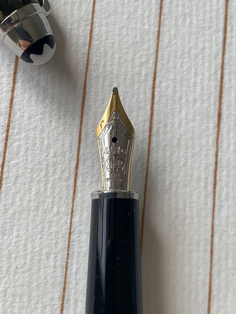 モンブラン ソリテール ル・グラン 144 18Kペン先カーボン 万年筆