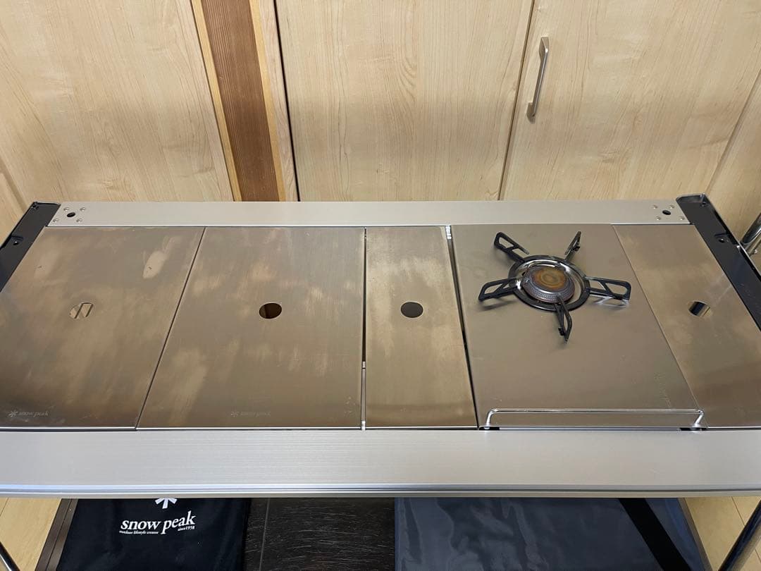 【K】【コンプリートセット】スノーピーク　ステンレスキッチンテーブル