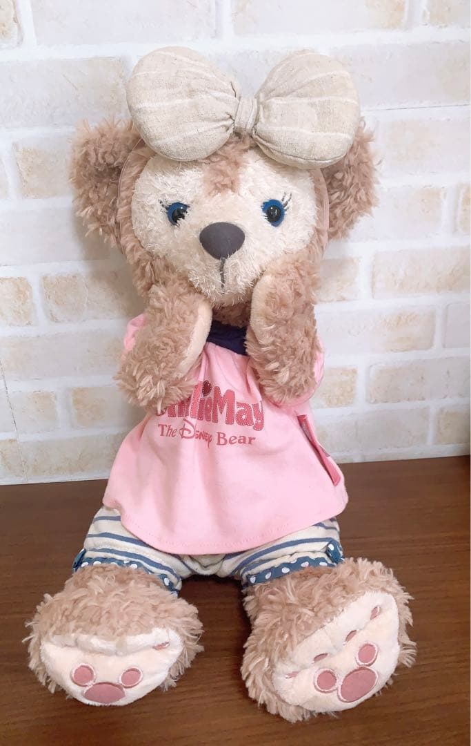 ダッフィー Mサイズ　シェリーメイ Sサイズ　ぬいぐるみバッチ