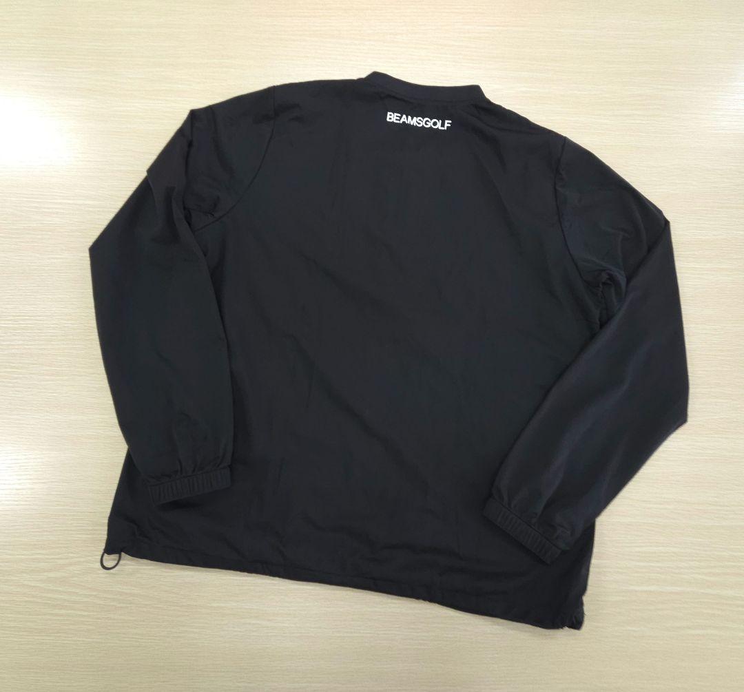 90. BEAMSGOLF ハーフジップ防風撥水ピステ
