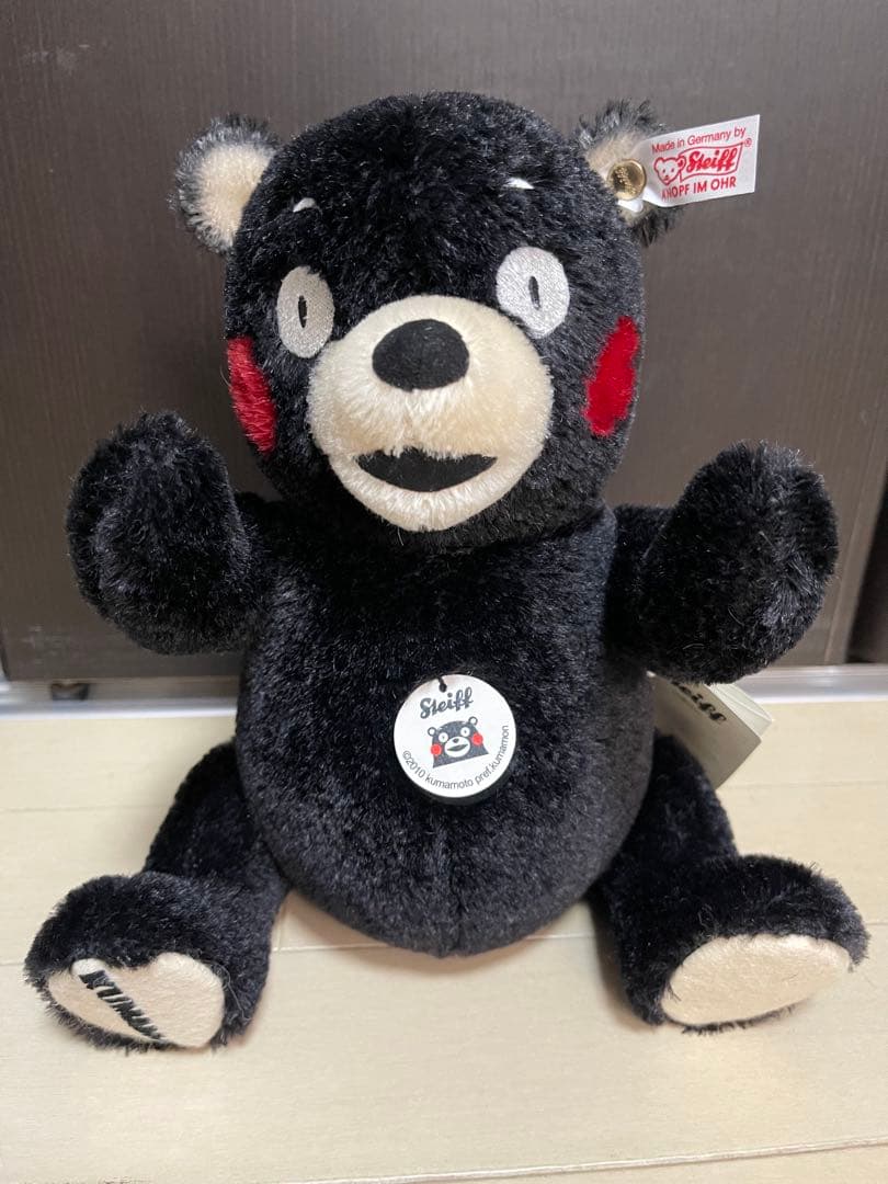 シュタイフ　テディベア くまモン　初代シリアルナンバー入　1500体限定