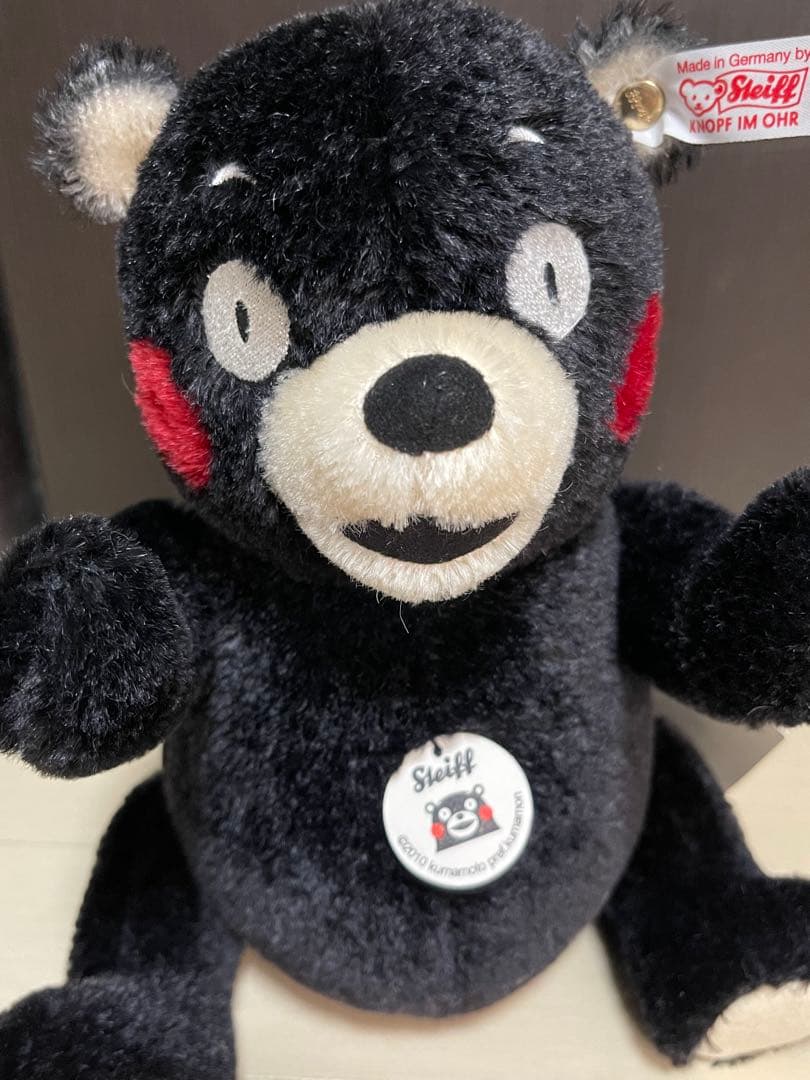 シュタイフ　テディベア くまモン　初代シリアルナンバー入　1500体限定