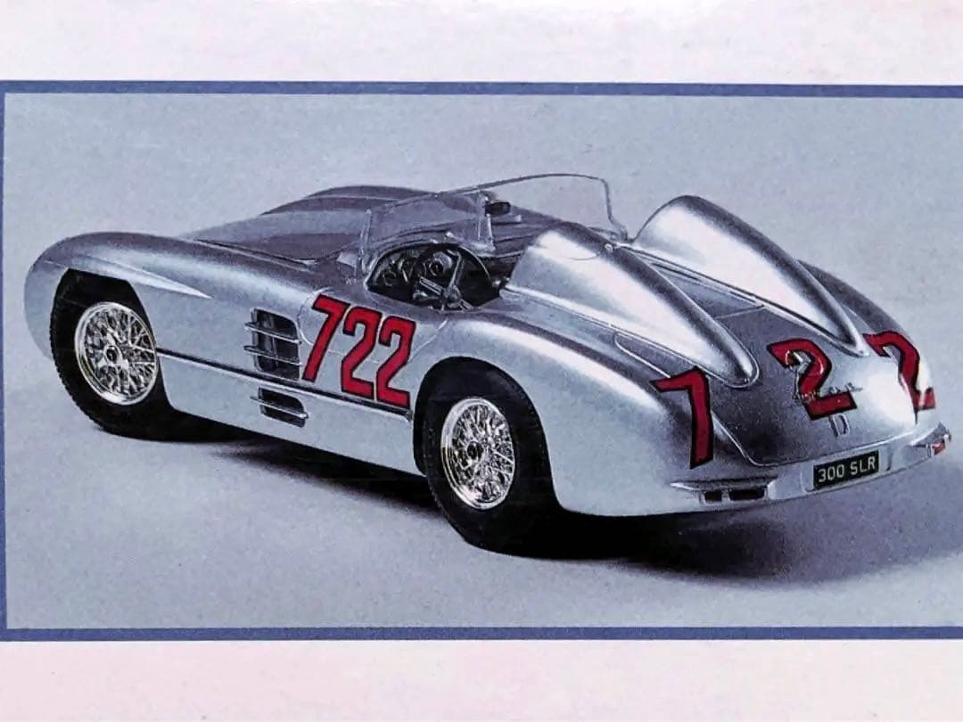 ヴィンテージ 絶版 フジミ 1/24 メルセデス 300SLR ミッレミリア