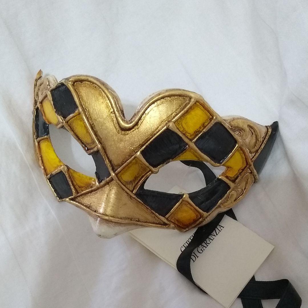 ヴェネチアンマスク　イエロー