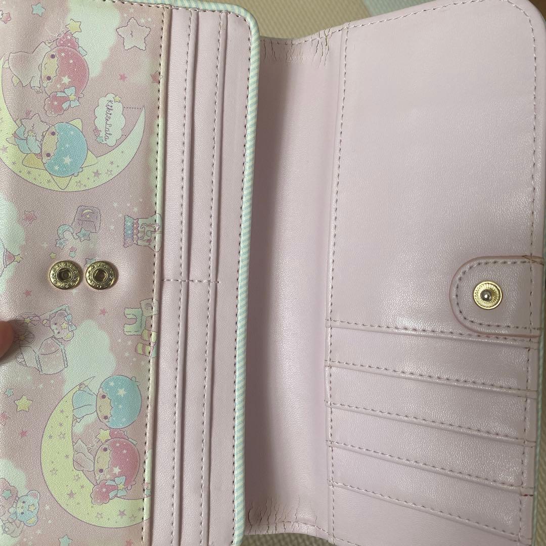 サンリオ キキララ パフポフ 長財布