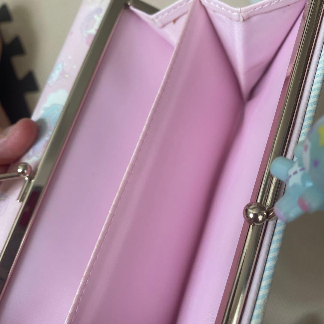 サンリオ キキララ パフポフ 長財布