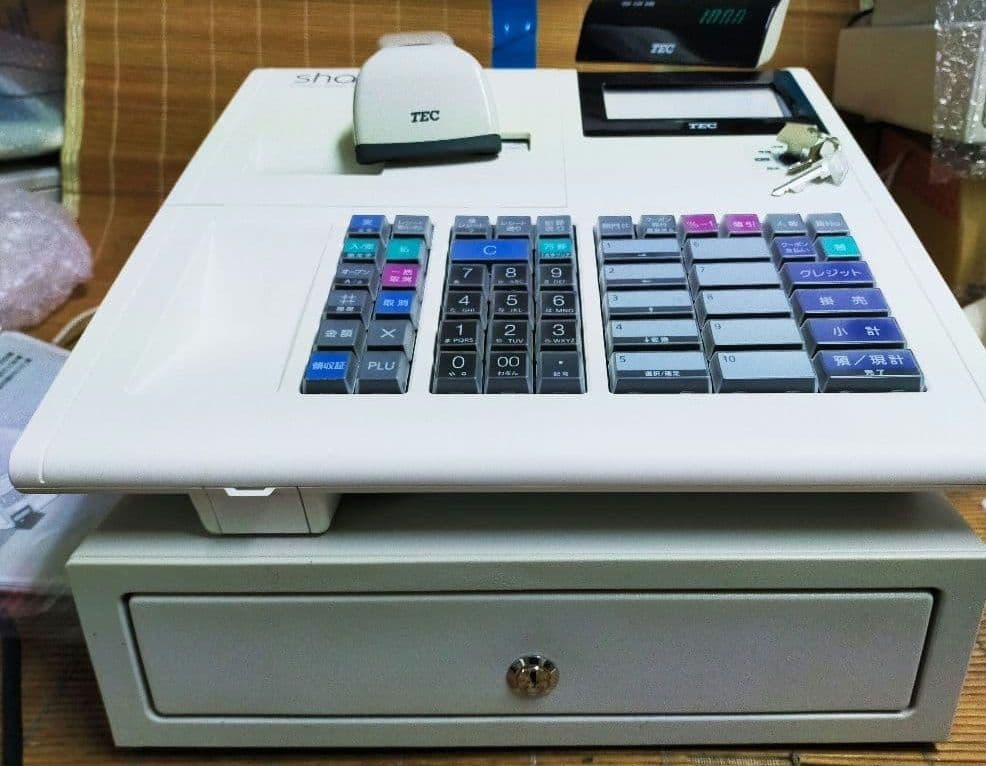 テックレジスターMA-700　設定無料　現行機種　121620 スキャナーセット