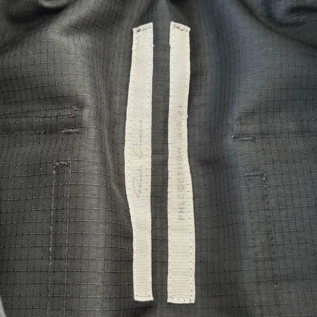 リックオウエンス【48】ドローストリング サルエルパンツ ブラック 21SS