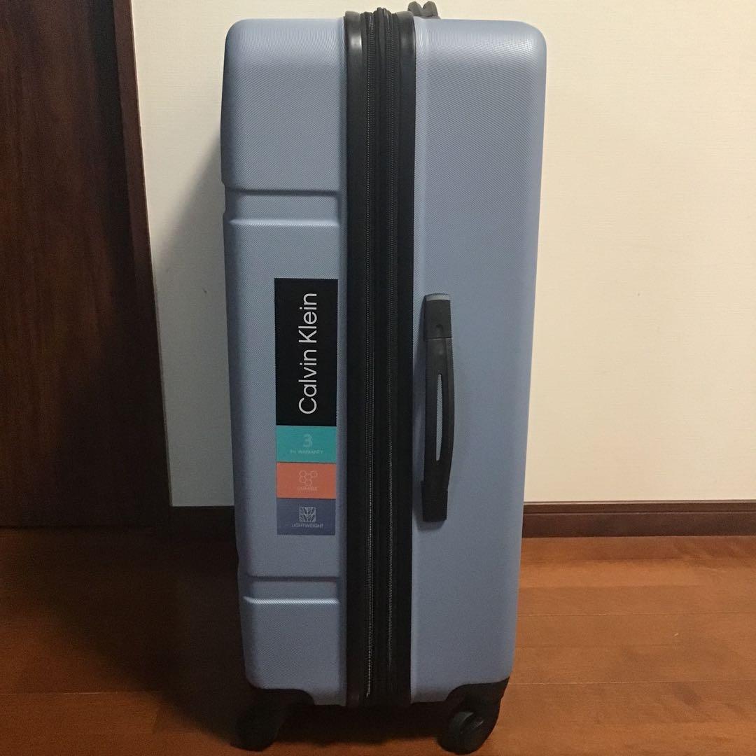  スーツケース　　海外限定　カルバンクライン　ブルー系