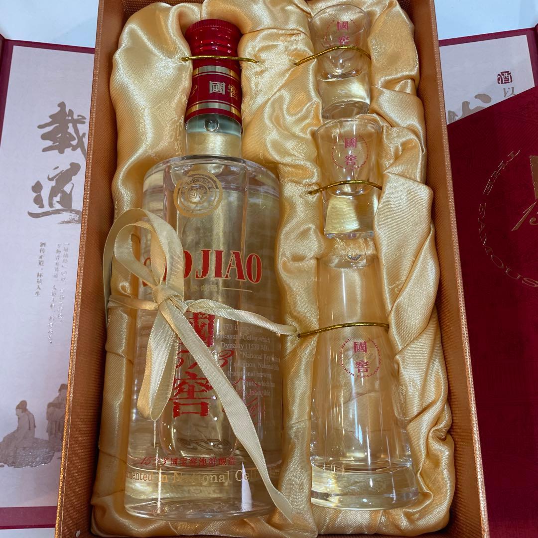 国1573 白酒 375ml 52% vol セット