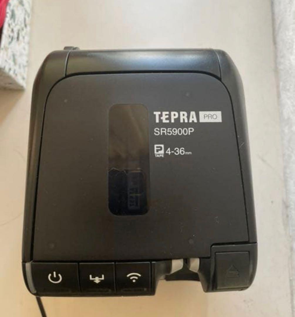 テプラPRO sr5900pワイヤレス印刷スマホパソコン