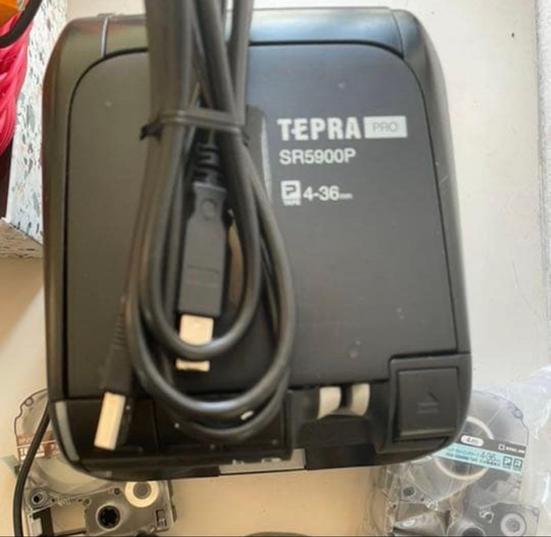 テプラPRO sr5900pワイヤレス印刷スマホパソコン