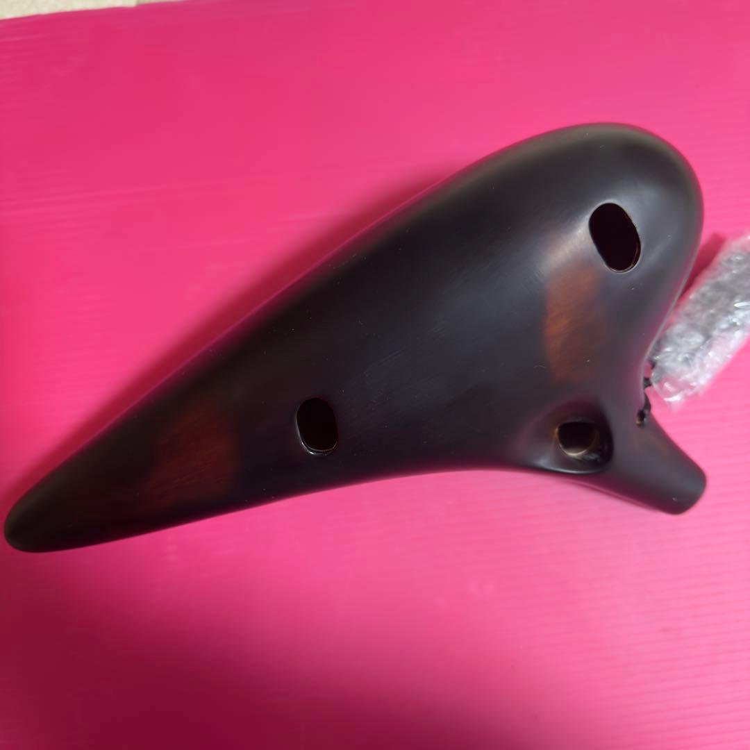 オカリナ　バスC管(BC) 漆仕上 フォーカリンク