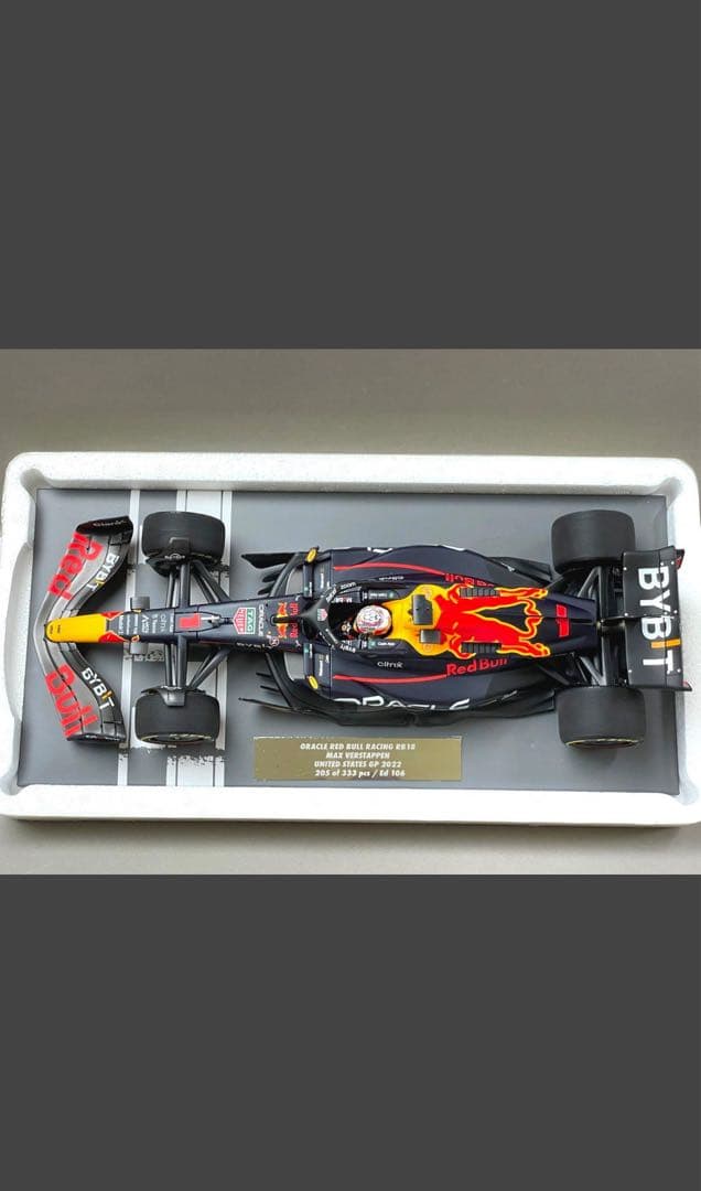 PMA ミニチャンプス 1/18 オラクル レッドブル レーシング RB18