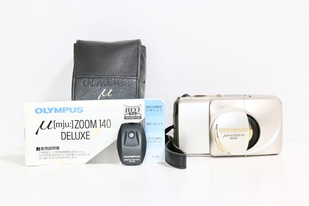 ■ 美品 ■ オリンパス OLYMPUS μ zoom 140 deluxe