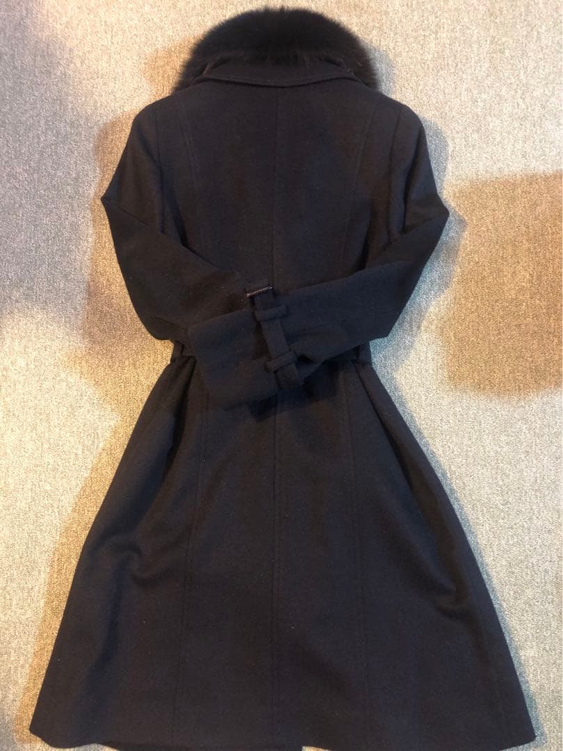 新品未使用✨バーニーズニューヨーク　最高級カシミア100%コートM 定価23万円