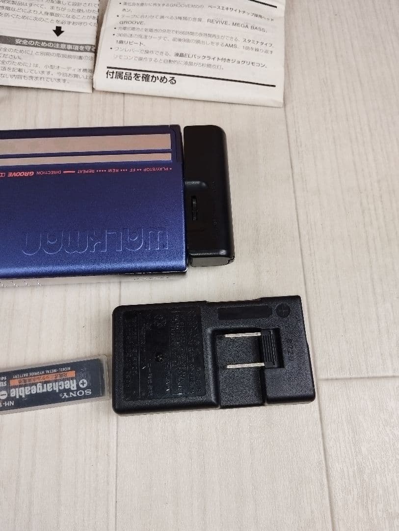 SONY　WM-EX7　ウォークマン　通電確認済　難あり　現状品
