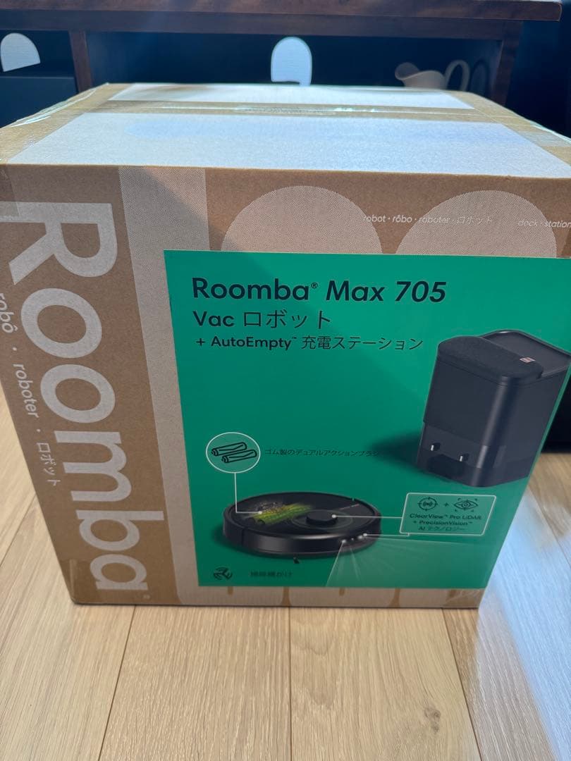 【TK】RoombaMax705Vacロボット＋ AutoEmpty