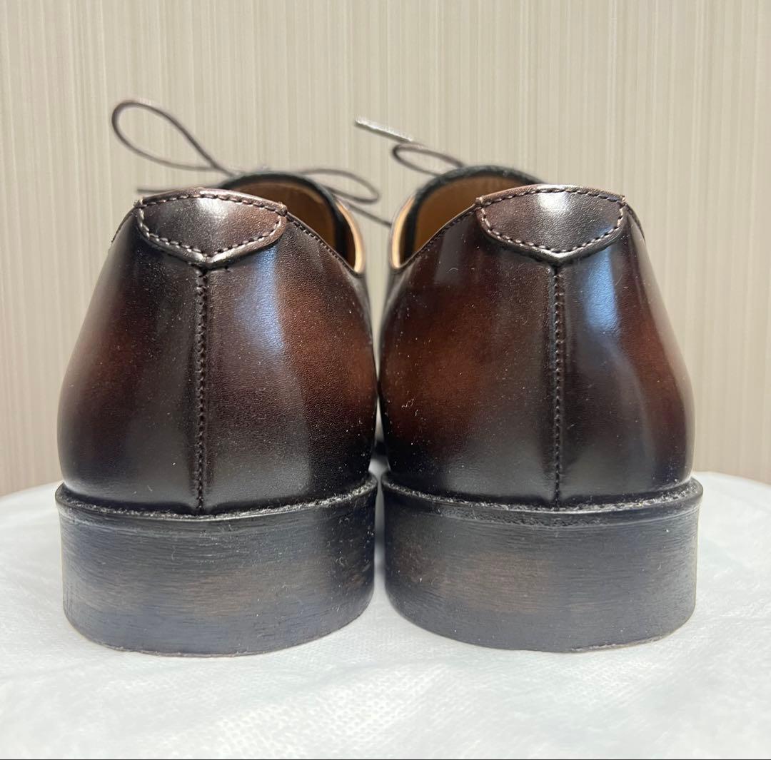 【美品】REAGAL/united arrows/ダークブラウン レザーシューズ