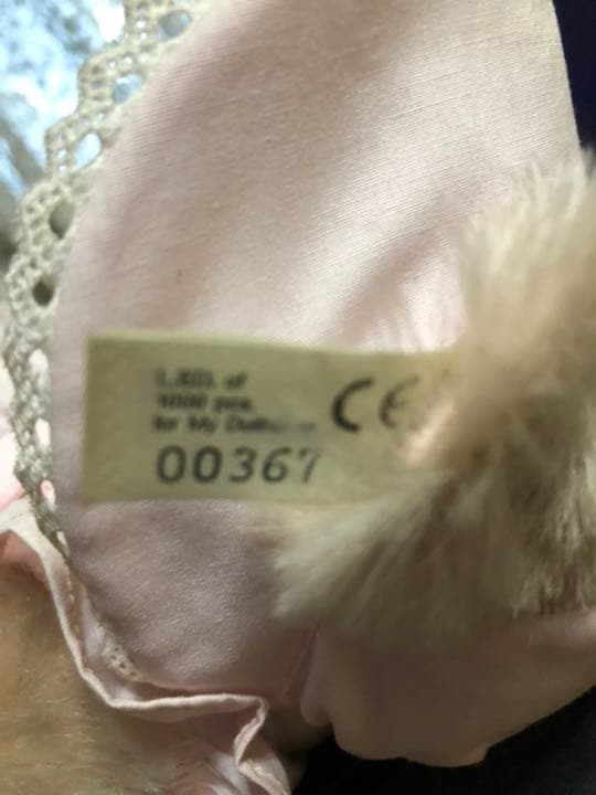 シュタイフ　テディベア　ジャッキーローズ